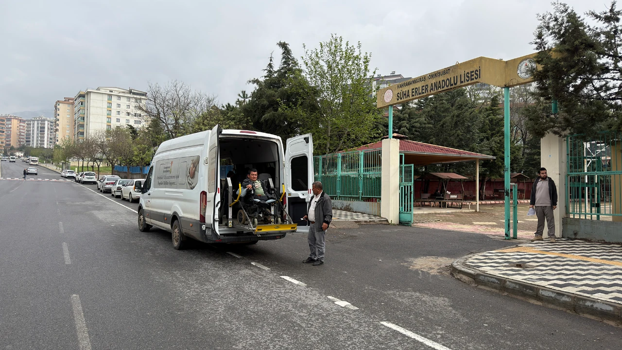 Kahramanmaraş'ta 1.872 Aday Özel Araçlarla Ekpss'ye Taşındı (4)