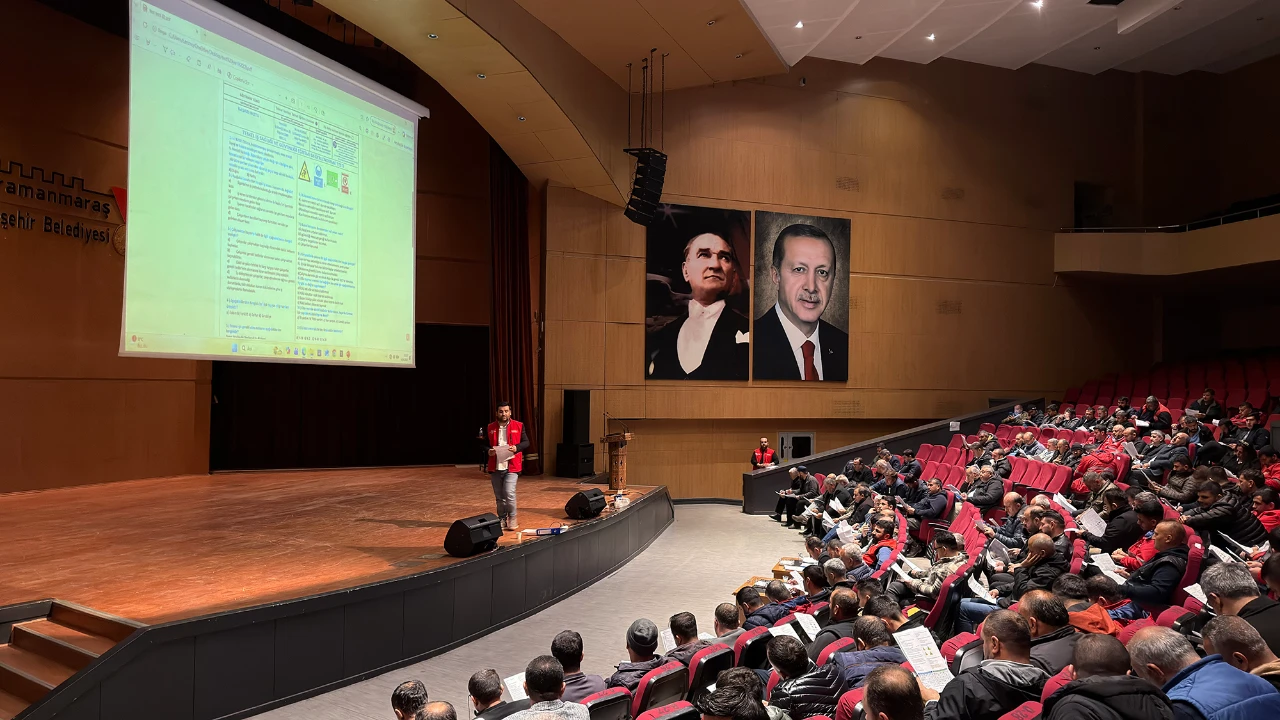 Kahramanmaraş’ta Saha Personeline Iş Güvenliği Eğitimi Verildi (6)