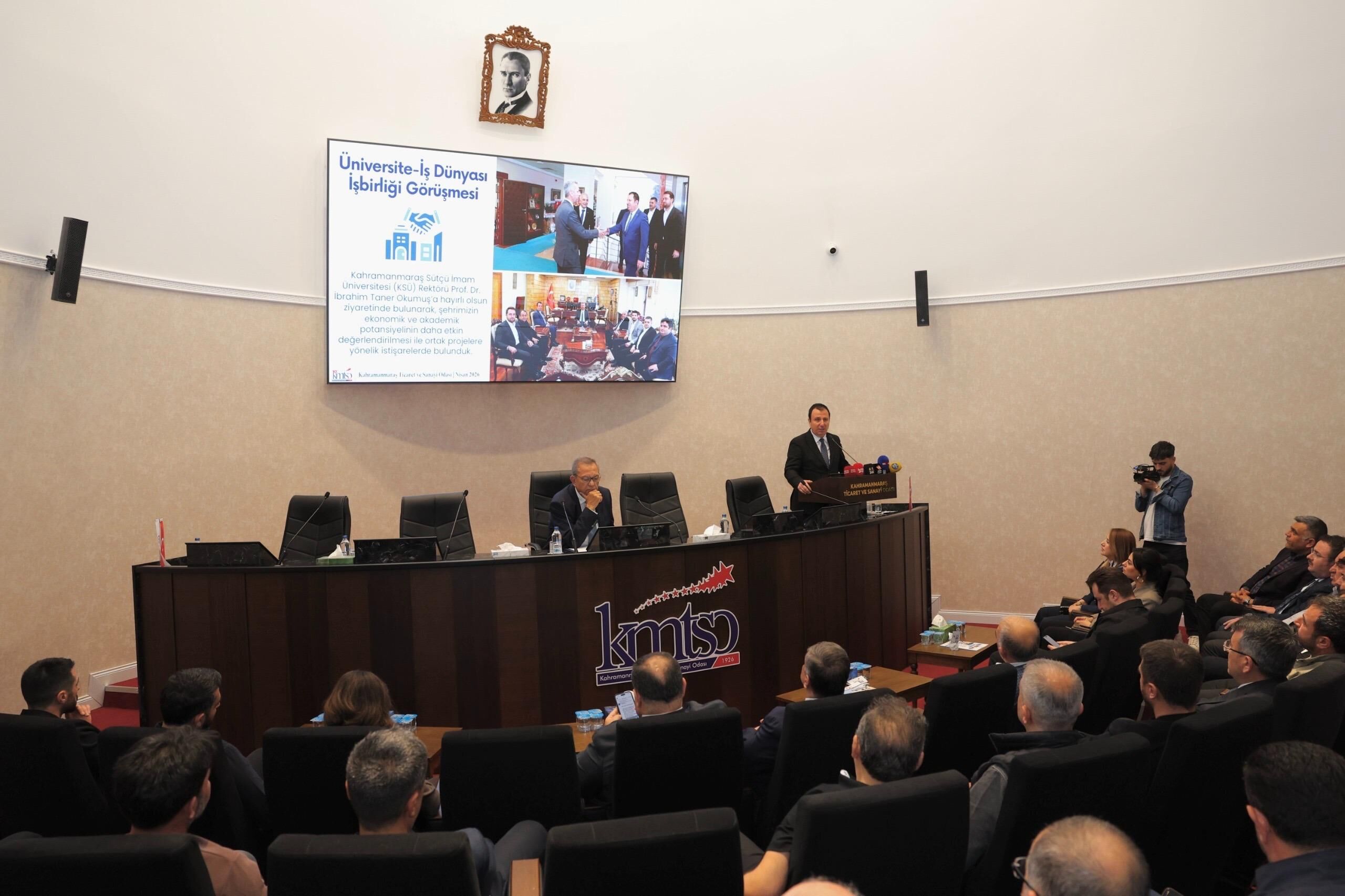 KMTSO Başkanı Buluntu: “Kahramanmaraş Üretmeye Devam Ediyor”