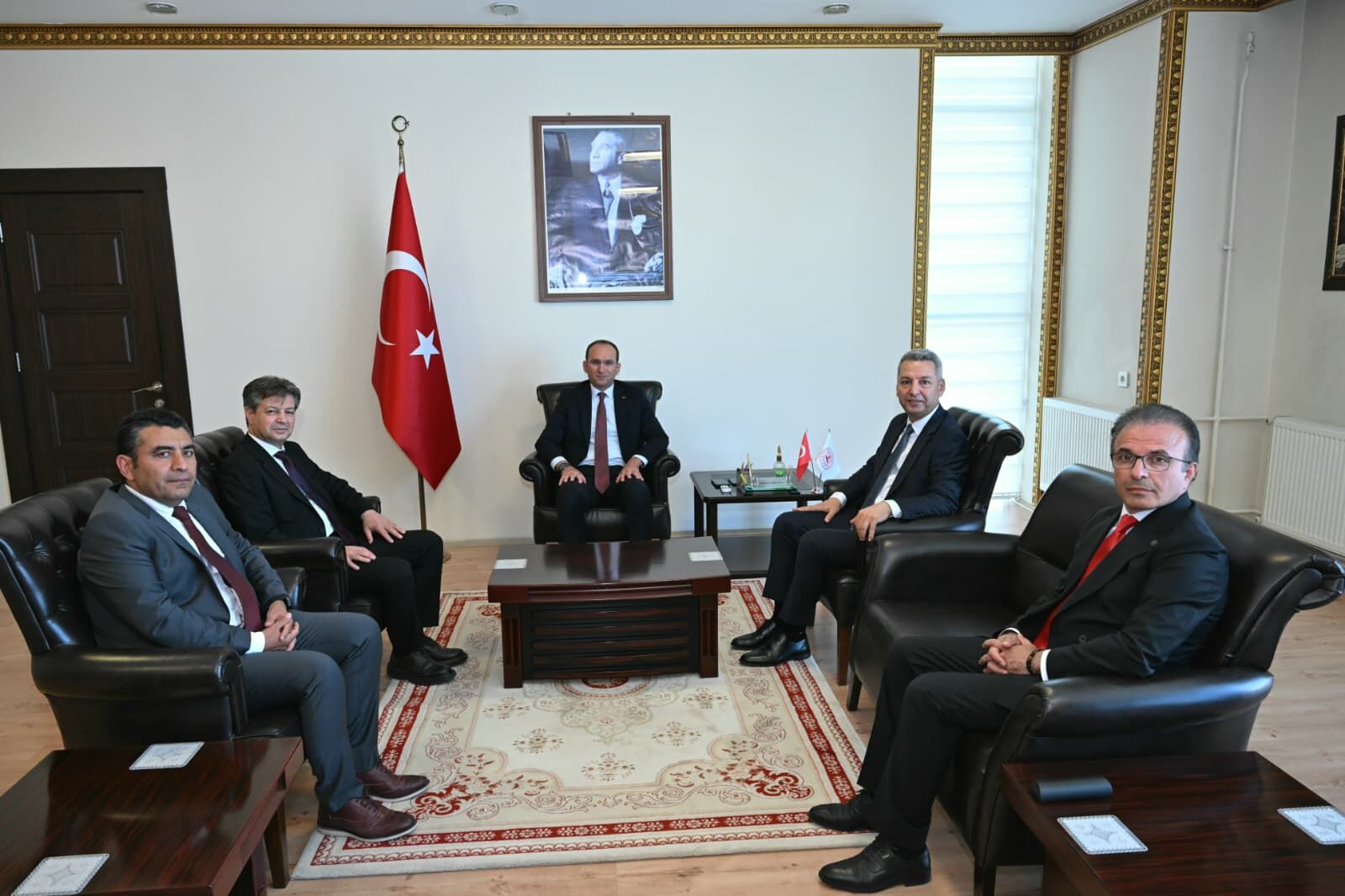 KSÜ Rektörü Okumuş’tan Afşin Kaymakamı Sarıdoğan’a Ziyaret