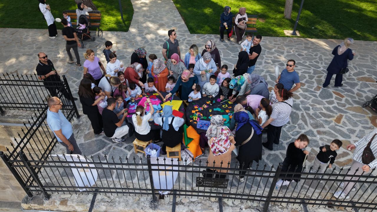 Minikler Hafta Sonunu Kale’de Büyükşehir’in Etkinlikleriyle Değerlendiriyor