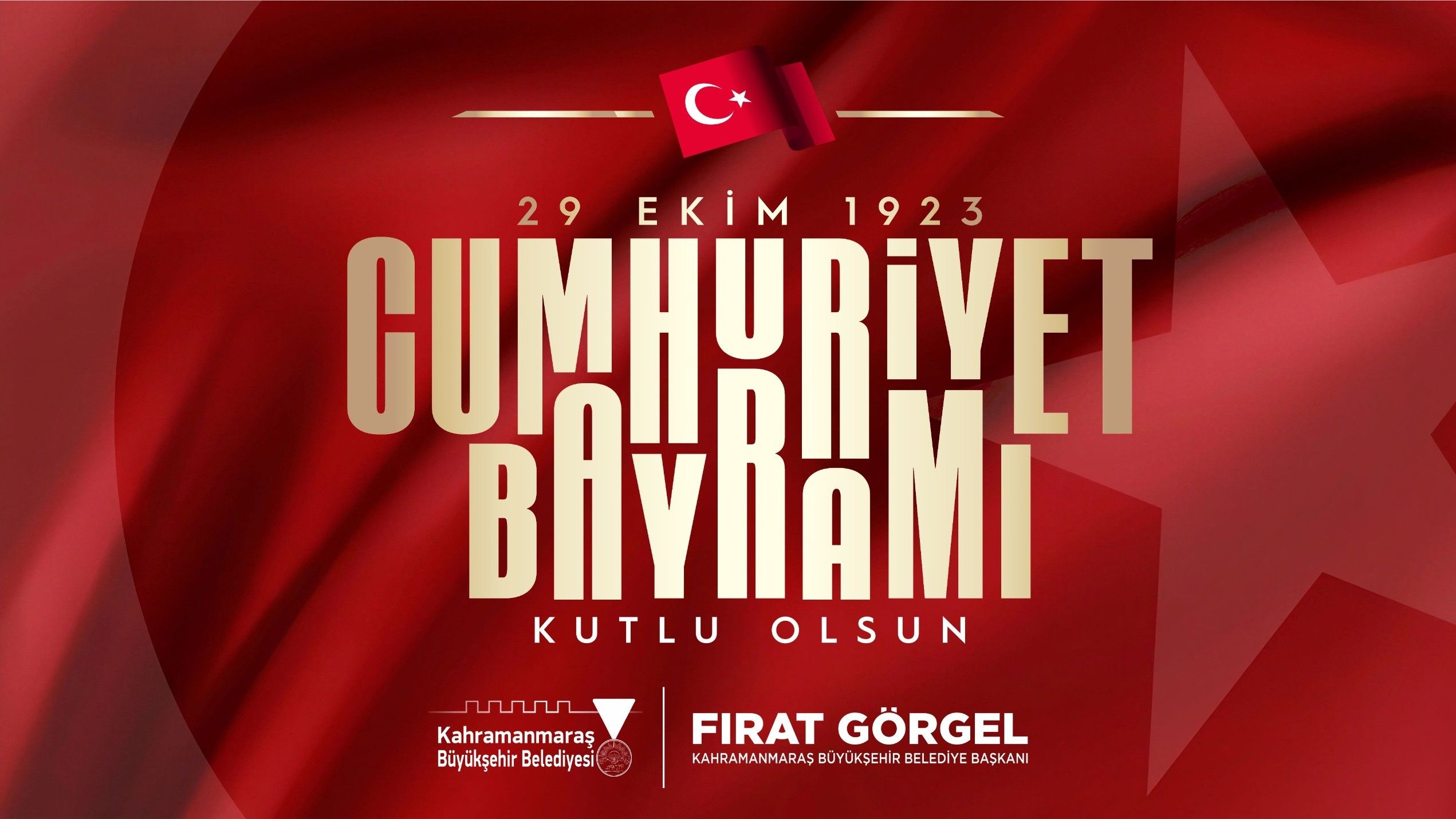 Başkan Görgel: “Cumhuriyet Bayramı’mız Kutlu Olsun”