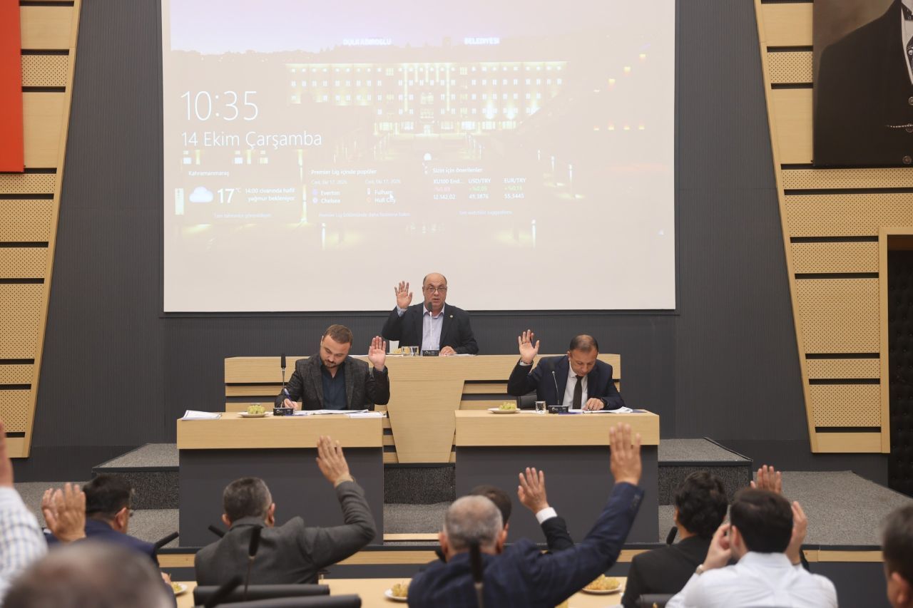 Dulkadiroğlu Belediye Meclisinde 2027 Yılı Bütçesi Masaya Yatırıldı