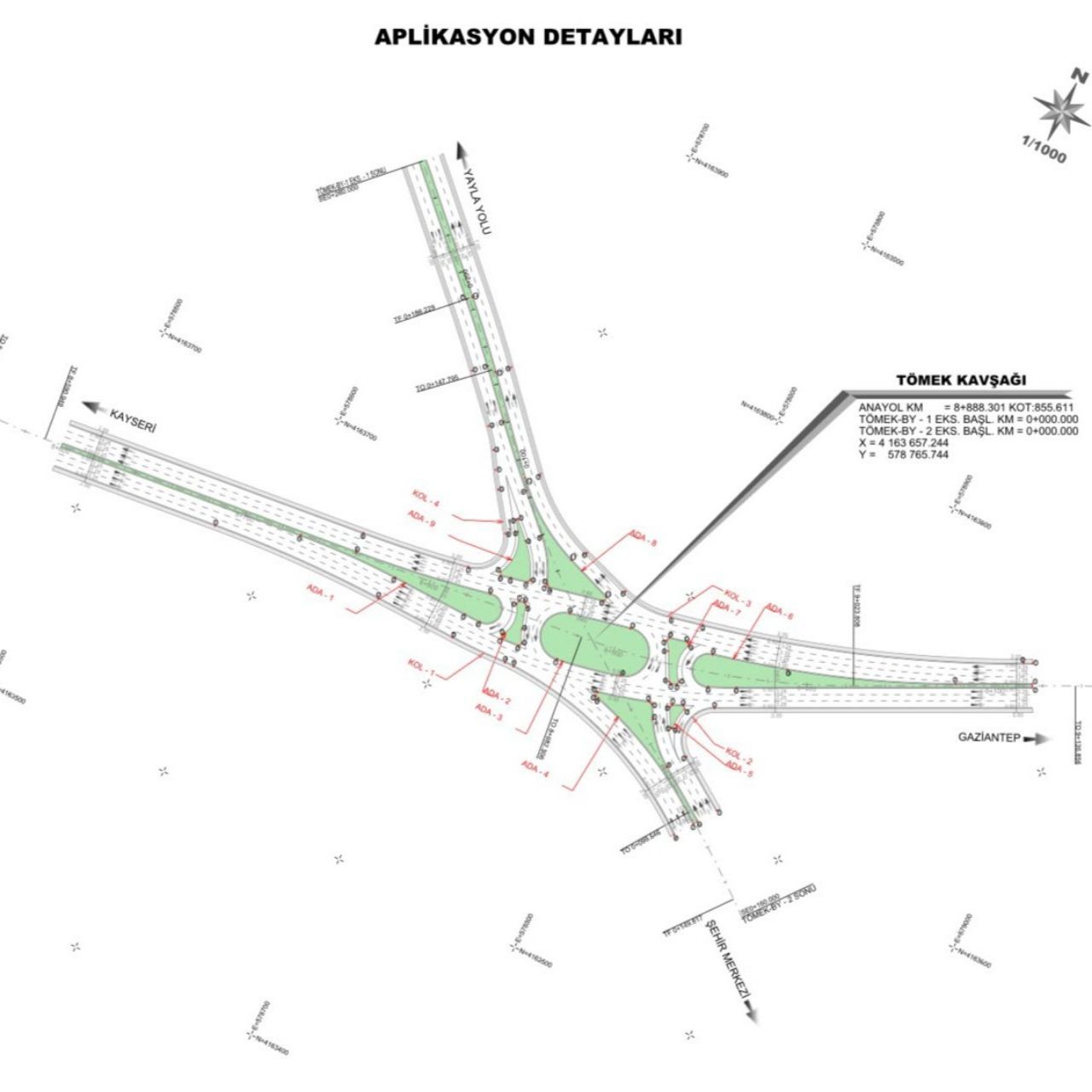 Tömek Kavşağı’nda Trafiği Rahatlatacak Projeye Start Verildi