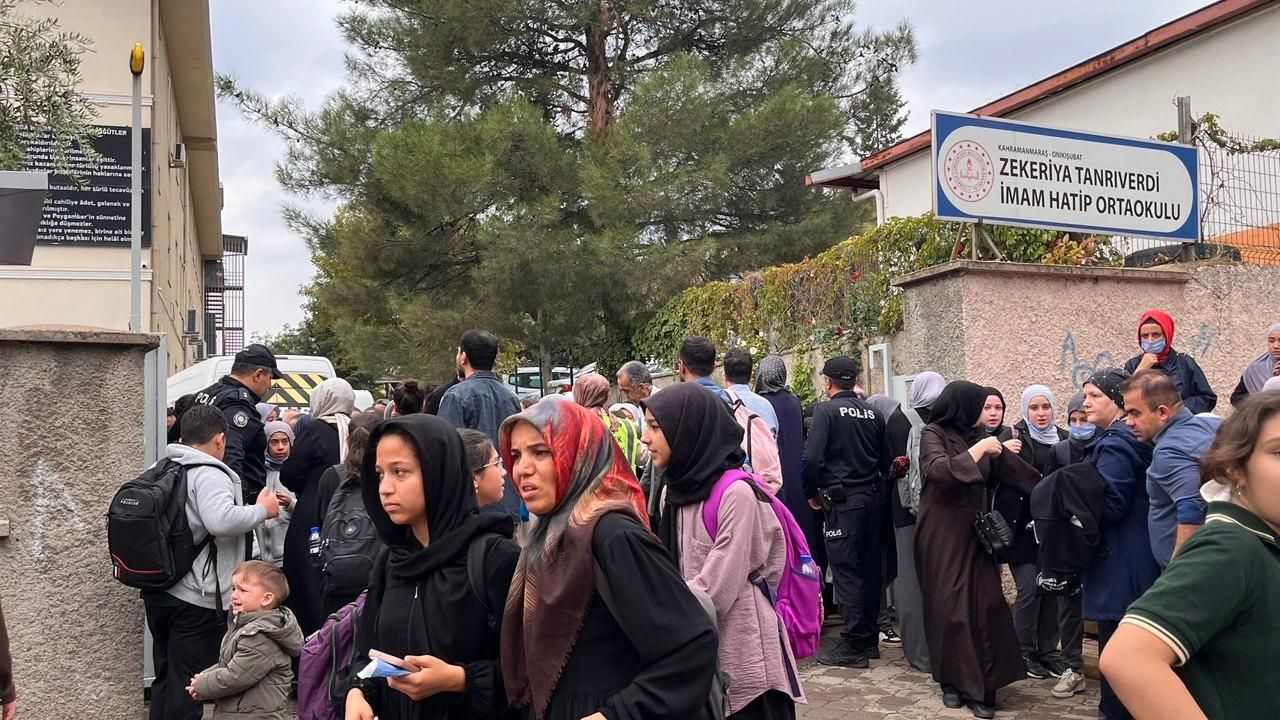 Kahramanmaraş’ta okulda koku paniği: 20 öğrenci hastaneye kaldırıldı